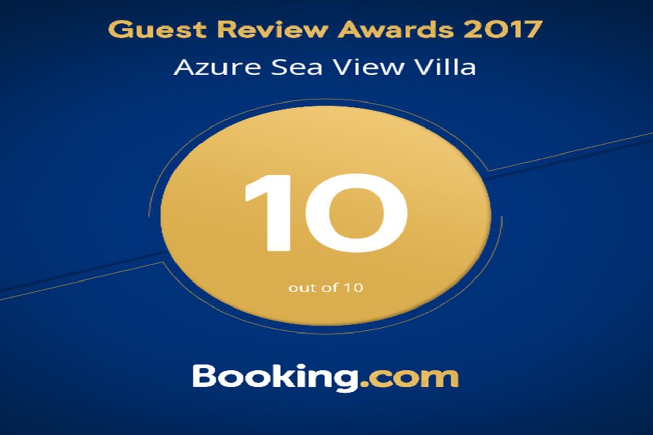 Azure Sea View Villa Rethymno  Ngoại thất bức ảnh